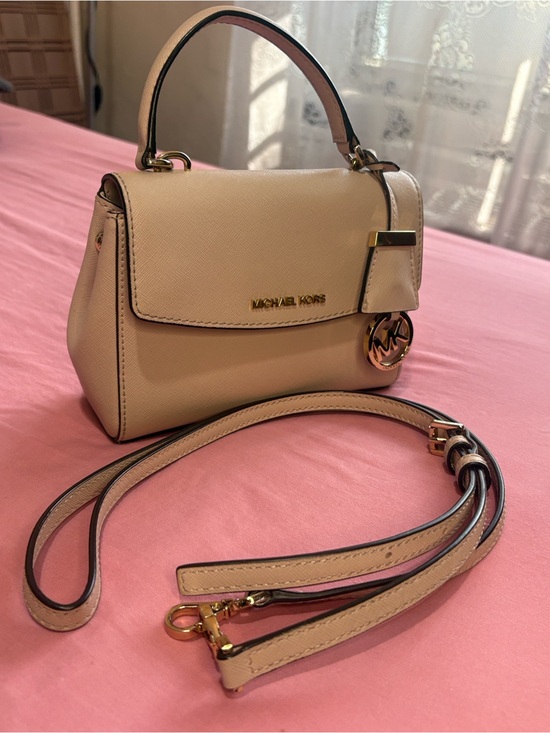 Michael Kors Handbags - Michael Kors Pink Ava Mini Top-Handle Crossbody